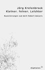 Buchcover Kleiner. Feiner. Leichter