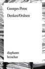 Buchcover Denken/Ordnen
