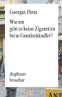 Buchcover Warum gibt es keine Zigaretten beim Gemüsehändler