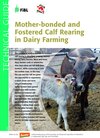 Buchcover Mother-bonded and Fostered Calf Rearing in Dairy Farming