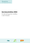 Buchcover Betriebsmittelliste 2023