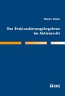 Buchcover Das Traktandierungsbegehren im Aktienrecht