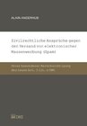 Buchcover Zivilrechtliche Ansprüche gegen den Versand von elektronischer Massenwerbung (Spam)