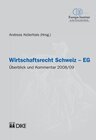 Buchcover Wirtschaftsrecht Schweiz-EG. Überblick und Kommentar 2008/09