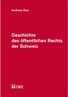 Buchcover Geschichte des öffentlichen Rechts der Schweiz