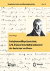 Buchcover Evolution und Repräsentation: I.P.V. Troxlers Rechtslehre im Kontext des deutschen Idealismus