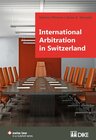 Buchcover International Arbitration in Switzerland