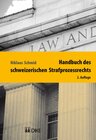 Buchcover Handbuch des schweizerischen Strafprozessrechts