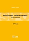 Buchcover Schweizerische Strafprozessordnung