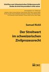 Buchcover Der Streitwert im schweizerischen Zivilprozessrecht
