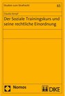 Buchcover Der Soziale Trainingskurs und seine rechtliche Einordnung