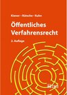 Buchcover Öffentliches Verfahrensrecht