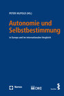 Buchcover Autonomie und Selbstbestimmung