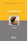 Buchcover Europarecht