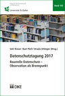 Buchcover Datenschutztagung 2017