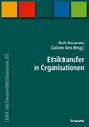 Buchcover Handbuch Ethik im Gesundheitswesen / Ethiktransfer in Organisationen