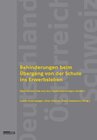 Buchcover Behinderungen beim Übergang von der Schule ins Erwerbsleben