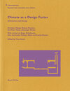 Buchcover Climate as a Design Factor