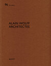 Buchcover Alain Wolff architectes