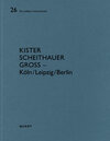 Buchcover kister scheithauer gross – Köln/Leipzig/Berlin