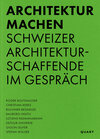 Buchcover Architektur machen
