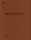 Buchcover frey architectes