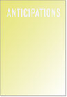 Buchcover Anticipations