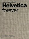 Buchcover Helvetica forever
