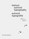 Buchcover Helmut Schmid Typography - Helmut Schmid Typografie