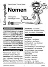 Buchcover Lerntraining Nomen