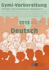 Buchcover Aufnahmeprüfungen an Gymnasien, Deutsch 2013