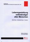 Buchcover Lebensgestaltung selbständiger alter Menschen