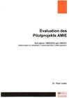 Buchcover "Chancengleichheit im Bildungswesen. Theoretische Analyse anhand... / Evaluation des Pilotprojekts AMIE