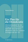 Buchcover Ein Plus für die Demokratie