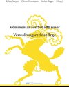 Buchcover Kommentar zur Schaffhauser Verwaltungsrechtspflege