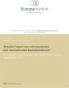 Buchcover Aktuelle Fragen zum schweizerischen und internationalen Kapitalmarktrecht