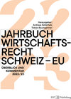 Buchcover Jahrbuch Wirtschaftsrecht Schweiz - EU