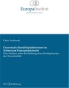 Buchcover Dezentrale Handelsplattformen im Schweizer Finanzmarktrecht