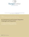 Buchcover EU Enlargement and European Integration: Challenges and Perspectives