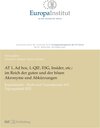 Buchcover AT 1, Ad hoc, L-QIF, ESG, Insider, etc.: im Reich der guten und der bösen Akronyme und Abkürzungen