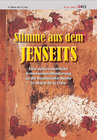 Buchcover Stimme aus dem Jenseits