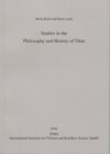 Buchcover Studies in the Philosophy and History of Tibet
