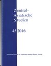 Buchcover Zentralasiatische Studien 45 (2016)