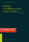 Buchcover Wahlen und Wählerschaft in der Schweiz