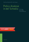 Buchcover Policy-Analyse in der Schweiz