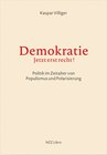 Buchcover Demokratie – jetzt erst recht!