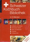 Buchcover Schweizer Kochbuch Bibliothek in 5 Bänden, Aufläufe und Gratins, Schweizer Küche, Brot und Brötchen, Raclette, Wildgeric