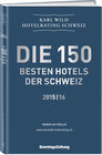 Buchcover Hotelrating Schweiz 2015/16