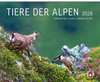 Buchcover Tiere der Alpen 2026