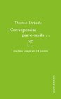 Buchcover Correspondre par e-mails...